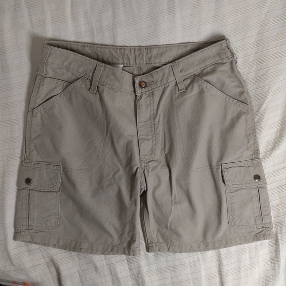 Carhartt Canvas Cargo Shorts Size 8 - Picture 1 of 6